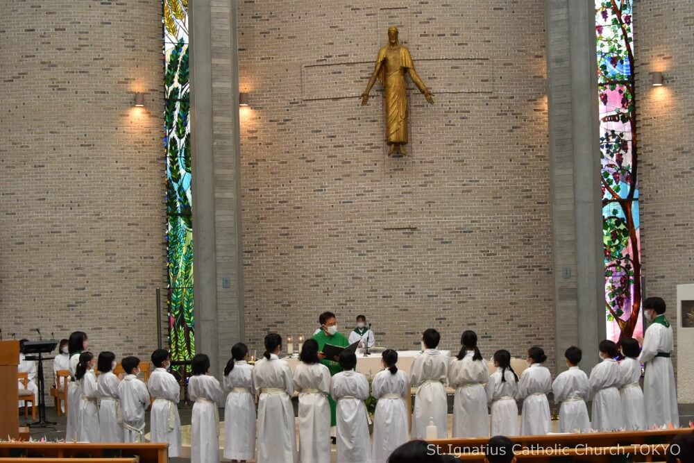 年間第15主日ミサ　侍者祝福式　カトリック麹町 聖イグナチオ教会