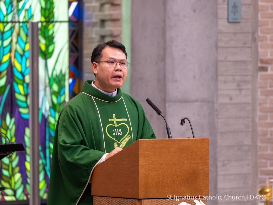 1/25(日)10:00- 年間第4主日 司式のアン神父