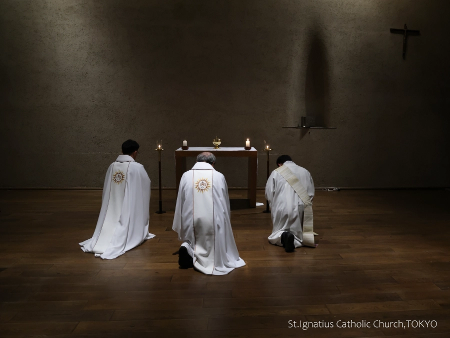 4/2(木)19:00- 主の晩さんの夕べ(聖木曜日) ザビエル聖堂での祈り