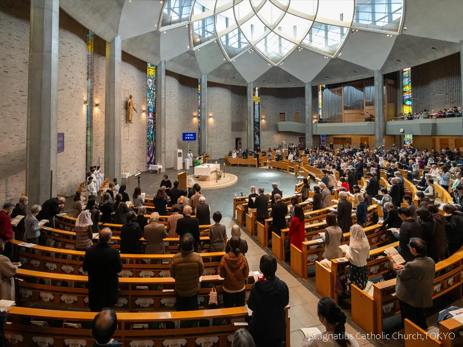 2/15(日)10:00- 年間第6主日 10時ミサの主聖堂