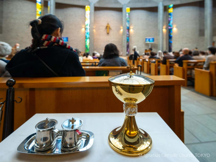 3/1(日)10:00- 四旬節第2主日 ミサの前の風景