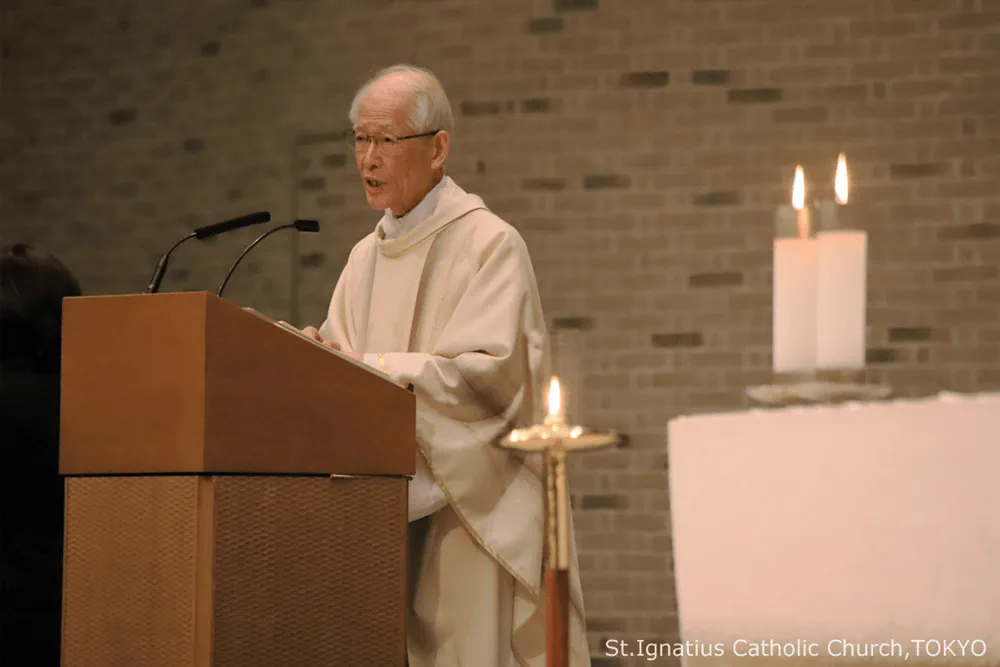 主の降誕(夜半のミサ) 司式の髙祖神父 聖イグナチオ教会